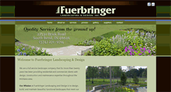 Desktop Screenshot of fuerbringerlandscaping.com